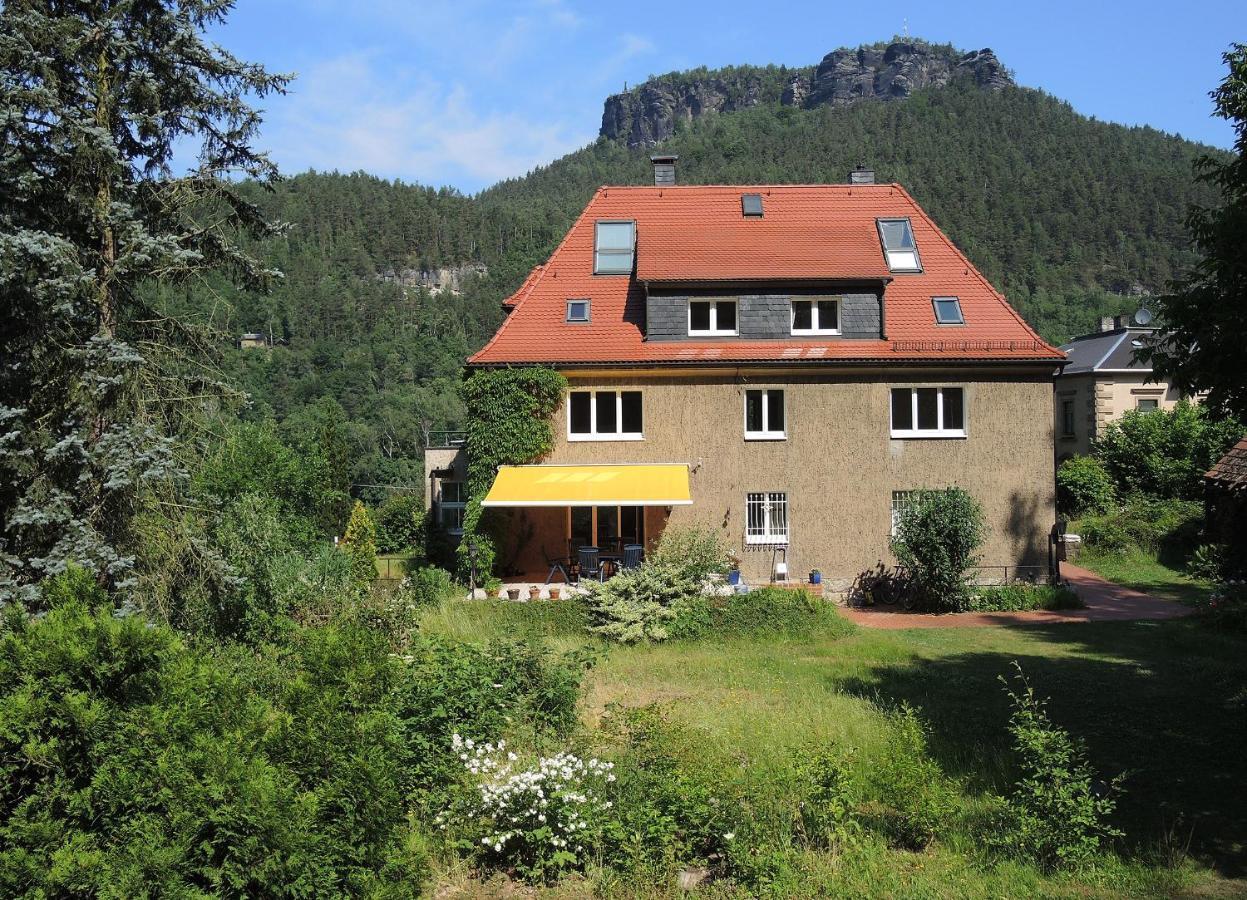 Апартаменты Casa Karp "Belle Etage" Кёнигштайн-ан-дер-Эльбе Экстерьер фото